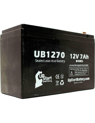 Batería Plomo Ácido Sellada UpStart UB1270 12V 7Ah F1