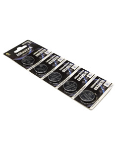 Baterías de Litio CR2032 Milestock - 5 Piezas 240mAh