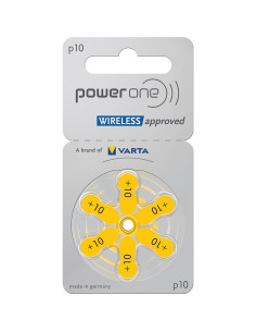 Baterías de Zinc Aire P10 Powerone - 60 Unidades Tamaño 10 2