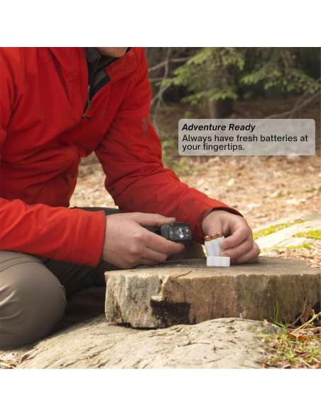 Estuche para Baterías AAA WLG Creations - Compacto y Duradero