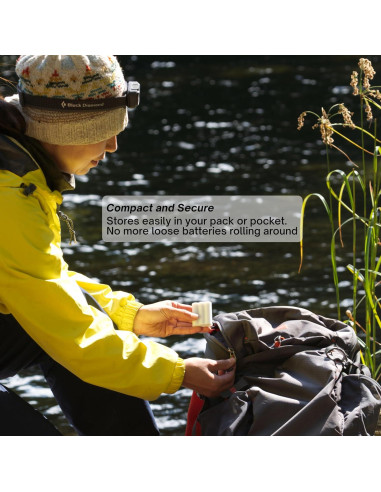 Estuche para Baterías AAA WLG Creations - Compacto y Duradero