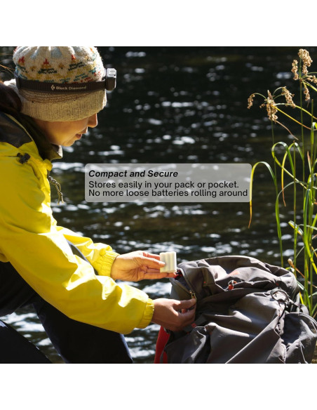 Estuche para Baterías AAA WLG Creations - Compacto y Duradero