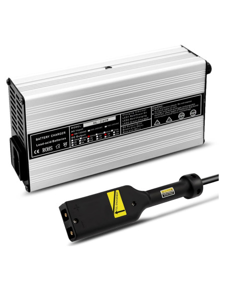 Cargador de Batería 36V 5A Nakkaa para Carro de Golf EZGO