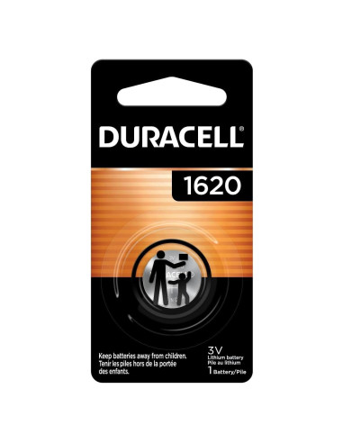 Batería de Moneda de Litio Duracell 1620 3V - 1 unidad