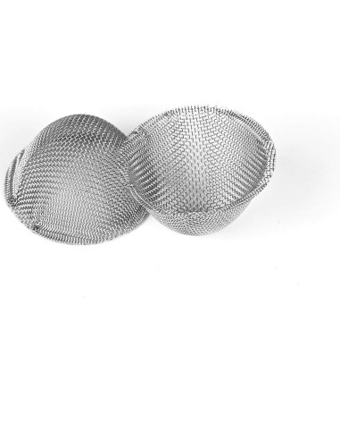 50 Piezas Filtros de Acero Inoxidable Kojcijs 1.91 cm