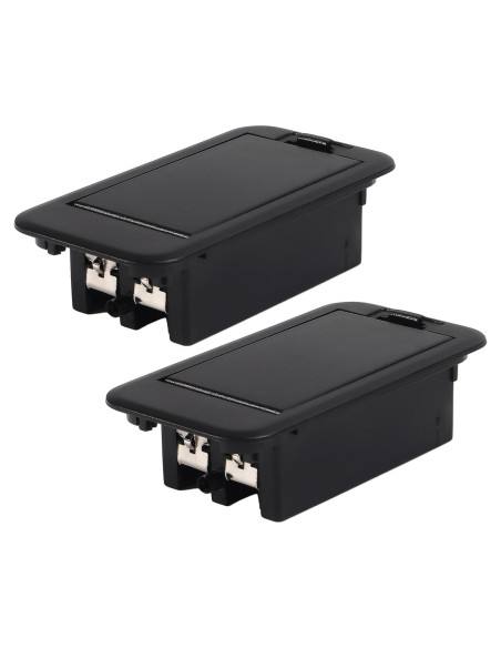 Cubierta de Batería 9V para Guitarra Bajo Activo - 2pcs