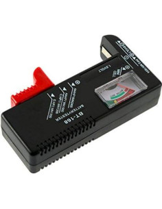 Paquete de 2 probadores de batería Pgzsy para AA AAA 9V 2