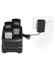 Base de Carga de Batería 4 Ranuras Zebra MC3200 MC3300