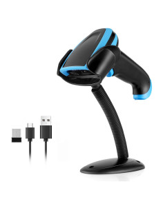 Escáner de Código de Barras 1D Onewscan Inalámbrico USB