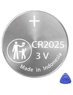 Paquete de 2 Baterías CR2025 OEM para Llave Remota Volkswagen 2