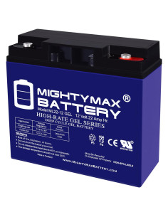 Batería GEL 12V 22AH Mighty Max ML22-12GEL45 Sin Mantenimiento