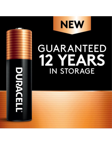 Baterías Duracell Coppertop AA Power Boost, paquete de 2