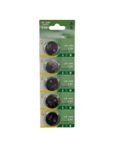 Baterías Li-Ion LIR2450 Milestock 5 Piezas 120mAh 3.6V
