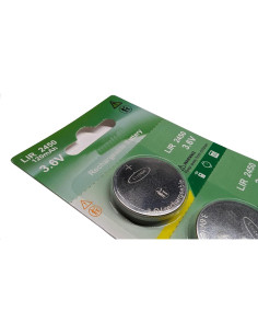 Baterías Li-Ion LIR2450 Milestock 5 Piezas 120mAh 3.6V 2