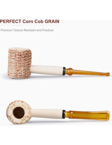 Pipa de Maíz Joyoldelf - Kit para Principiantes con Filtros