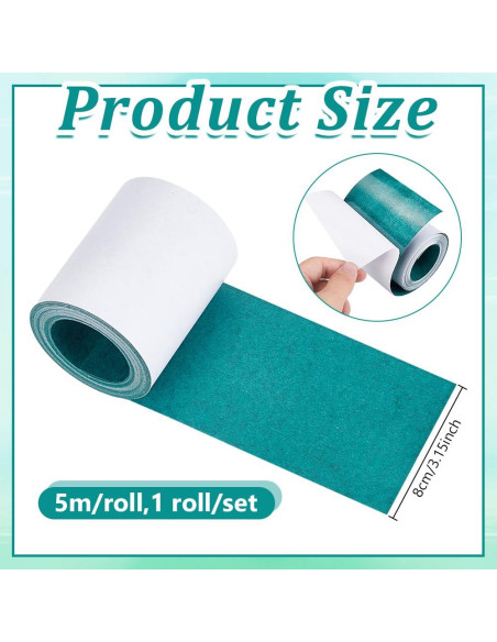 Papel Adhesivo Aislante Eléctrico AHANDMAKER 80mm x 5m Verde