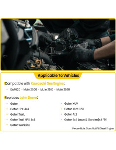 Arrancador RARAYC 12V Compatible John Deere Gator y Kawasaki Mule 2