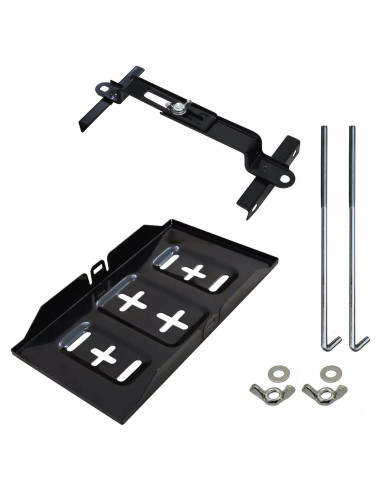 Soporte Universal para Batería de Coche Auto-plaza Ajustable