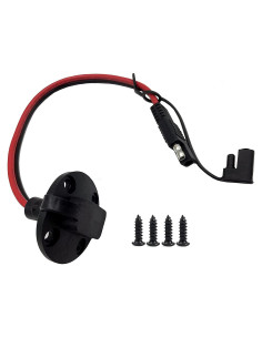 Cable de Extensión SAE Halokny 12AWG 30cm a Prueba de Climas