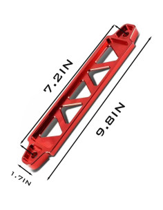 Soporte de Batería de Coche Luminuti 21.5x4.4cm Aluminio 2