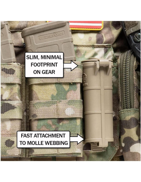 Estuche de Almacenamiento de Baterías Thyrm CellVault XL Negro