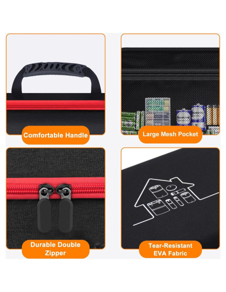 Organizador de Baterías HESPLUS con Probador - 210+ Baterías