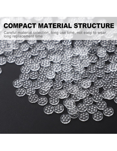 Paquete de 30 pantallas de vidrio CeroDimo 8mm con 7 agujeros