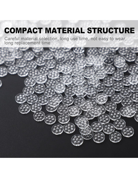 Paquete de 30 pantallas de vidrio CeroDimo 8mm con 7 agujeros