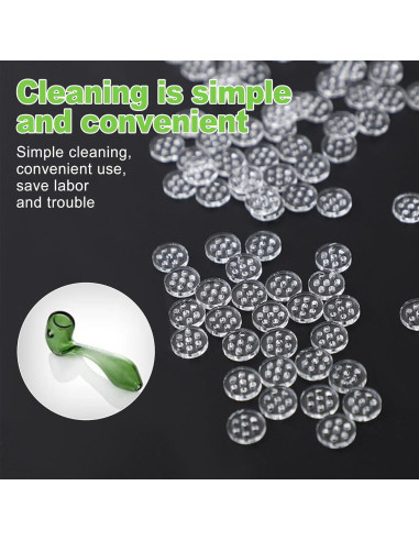 Paquete de 30 pantallas de vidrio CeroDimo 8mm con 7 agujeros