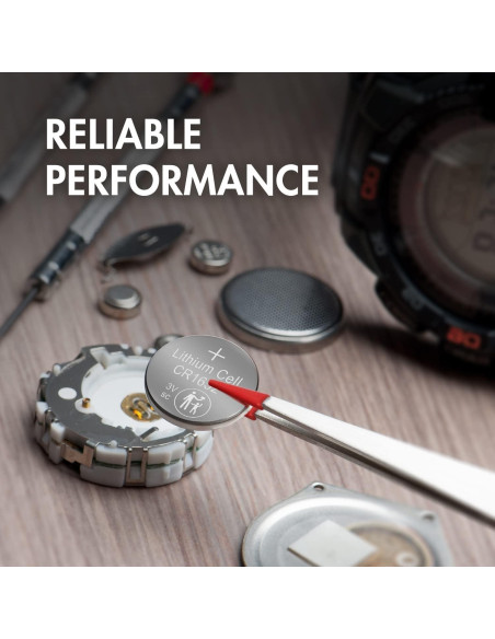 Batería de Botón CR1632 Tenergy - Paquete de 5 Unidades