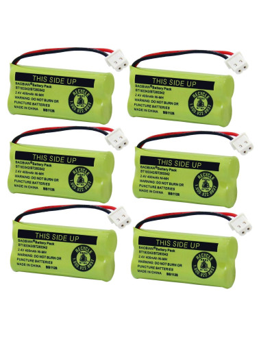 Batería Inalámbrica BAOBIAN BT183342 2.4V 400mAh - 6 Piezas