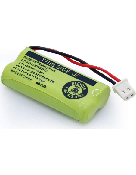 Batería Inalámbrica BAOBIAN BT183342 2.4V 400mAh - 6 Piezas