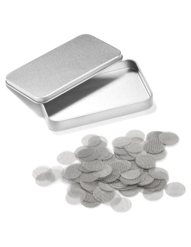 200 Pantallas de Tubo Acero Inoxidable STANKER 12.7 mm