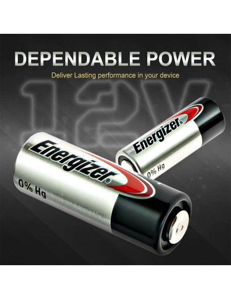 Baterías Alcalinas A23 Synergy Digital 12V 33 mAh Paquete 4