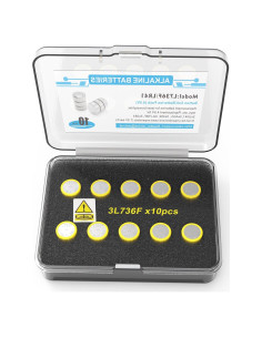 Baterías de botón Bayattoo L736F 30 unidades 4.5V para juguetes