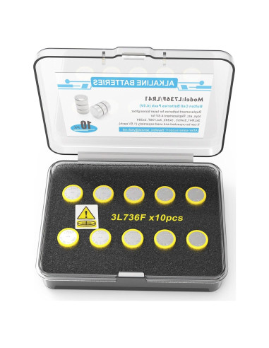 Baterías de botón Bayattoo L736F 30 unidades 4.5V para juguetes