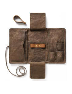 Estuche de Lona Encera para Tabaco Marca Estuche 2 Pipas