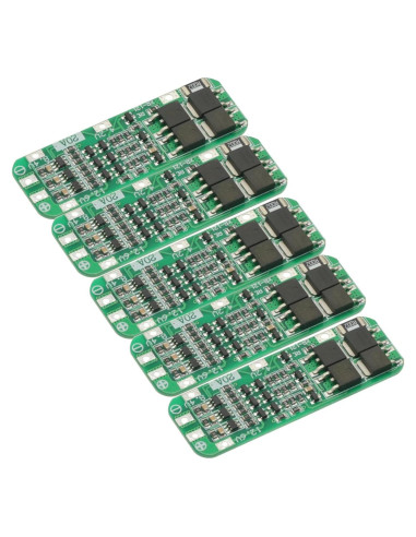5PCS Placa de Protección BMS 20A 3S 12.6V Li-ion 18650