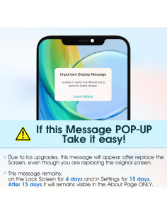 Reemplazo Pantalla LCD iPhone 13 ARSSLY 6.1" Sin Marco 2