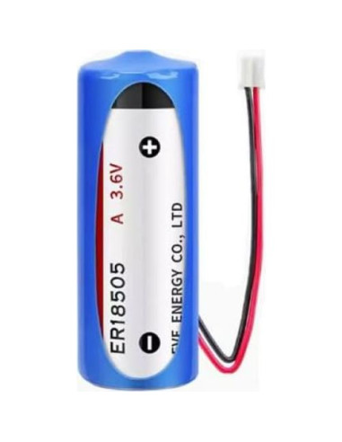 5 Baterías de Litio No Recargables XUXUCHAO ER18505 3.6V 4000mAh