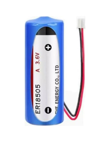 5 Baterías de Litio No Recargables XUXUCHAO ER18505 3.6V 4000mAh