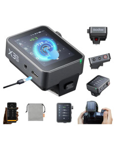 Disparador Inalámbrico TTL Godox X3 Pro para Sony, Pantalla 2.4"