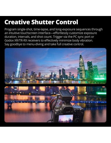 Disparador Inalámbrico TTL Godox X3 Pro para Sony, Pantalla 2.4"