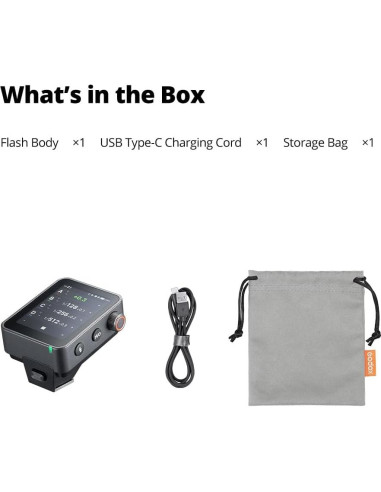 Disparador Inalámbrico TTL Godox X3 Pro para Sony, Pantalla 2.4"