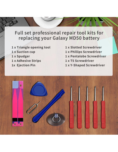 Batería de Reemplazo 6000mAh para Moto G Stylus 5G 2021 MD50