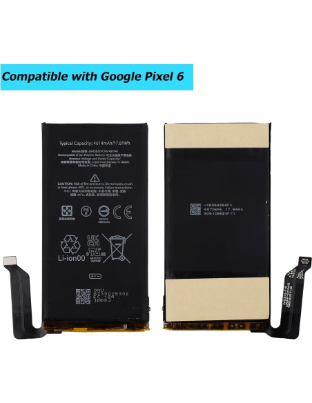Batería de Reemplazo GMSB3 para Google Pixel 6 4270mAh