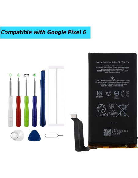 Batería de Reemplazo GMSB3 para Google Pixel 6 4270mAh