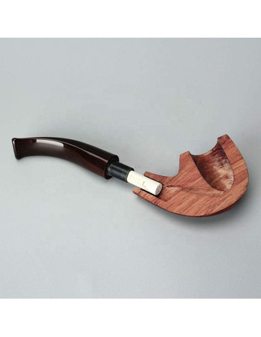 250 Filtros de Carbón Activo 7.8-8mm para Pipas de Tabaco