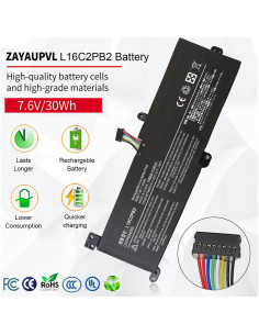 Batería Lenovo IdeaPad 330 320 L16M2PB2 7.6V 30Wh 3 celdas 2