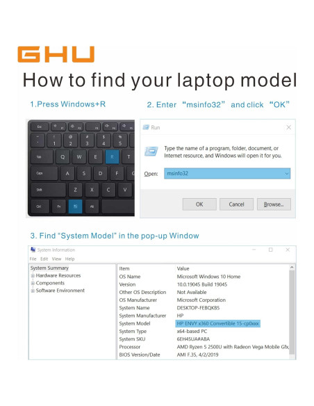 Batería GHU para Laptop Asus A53 K53 5200mAh 11.1V